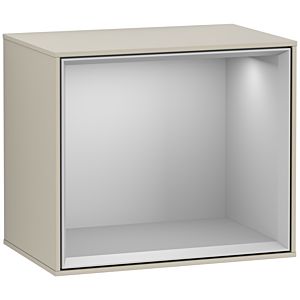 Villeroy and Boch Finion module F580GJHH 41.8x35.6x27cm, shelf light gray, Sand Matt Lacquer