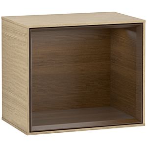 Villeroy and Boch Finion module F580GNPC 41.8x35.6x27cm, shelf Walnut Veneer , Oak Veneer