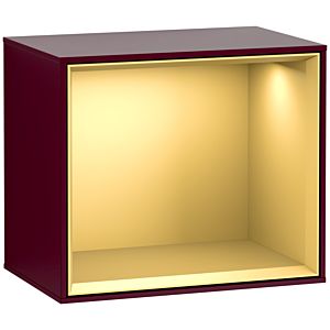 Villeroy und Boch Finion Regalmodul F580HFHB 41,8x35,6x27cm, Regal Gold Matt, Peony Matt