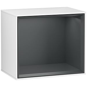 Villeroy et Boch module d&#39; Finion F580HGGF 41.8x35.6x27cm, étagère Midnight Blue , laqué blanc brillant