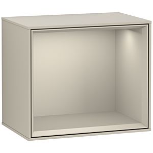 Villeroy und Boch Finion Regalmodul F580HHHH 41,8x35,6x27cm, Regal Sand Matt, Sand Matt Lacquer