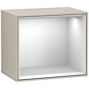 Villeroy und Boch Finion Regalmodul F580MTHH 41,8x35,6x27cm, Regal White Matt, Sand Matt Lacquer
