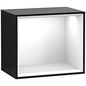 Villeroy and Boch Finion module F590GFPH 41.8x35.6x27cm, charging station, shelf Glossy White , Glossy Black Lacquer