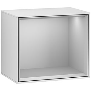 Villeroy und Boch Finion Regalmodul F590GJMT 41,8x35,6x27cm, Ladestation, Regal Light Grey, White matt lacquer