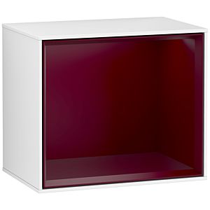 Villeroy and Boch Finion module F590HBGF 41.8x35.6x27cm, charging station, shelf Peony Matt , glossy white lacquer