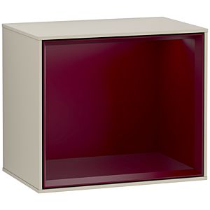Villeroy and Boch Finion module F590HBHH 41.8x35.6x27cm, charging station, shelf Peony Matt , Sand Matt Lacquer