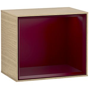 Villeroy and Boch Finion module F590HBPC 41.8x35.6x27cm, charging station, shelf Peony Matt , Oak Veneer
