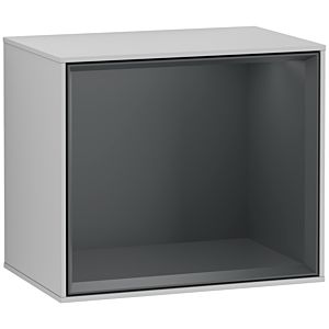 Villeroy and Boch Finion module F590HGGJ 41.8x35.6x27cm, charging station, shelf Midnight Blue , light gray matt