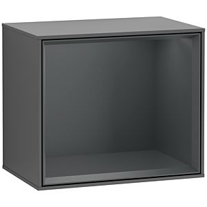 Villeroy and Boch Finion module F590HGGK 41.8x35.6x27cm, charging station, shelf Midnight Blue , anthracite matt
