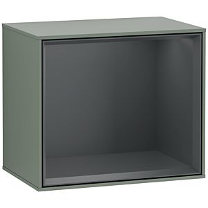Villeroy und Boch Finion Regalmodul F590HGGM 41,8x35,6x27cm, Ladestation, Regal Midnight Blue, Olive Matt Lacquer