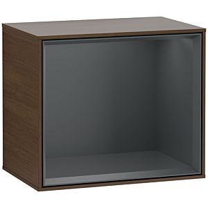 Villeroy and Boch Finion module F590HGGN 41.8x35.6x27cm, charging station, shelf Midnight Blue , Walnut veneer