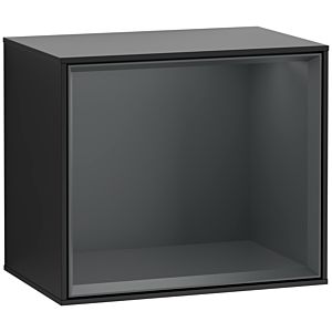 Villeroy und Boch Finion Regalmodul F590HGPD 41,8x35,6x27cm, Ladestation, Regal Midnight Blue, Black matt lacquer