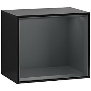 Villeroy und Boch Finion Regalmodul F590HGPH 41,8x35,6x27cm, Ladestation, Regal Midnight Blue, Glossy Black Lacquer