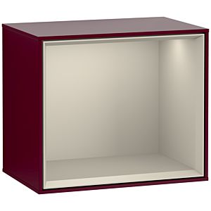 Villeroy und Boch Finion Regalmodul F590HHHB 41,8x35,6x27cm, Ladestation, Regal Sand Matt, Peony Matt