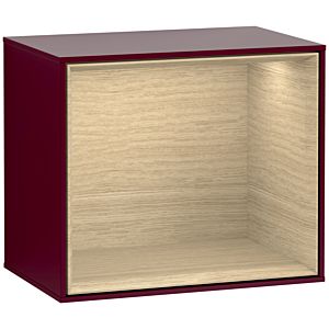 Villeroy und Boch Finion Regalmodul F590PCHB 41,8x35,6x27cm, Ladestation, Regal Oak Veneer, Peony Matt