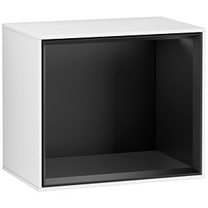 Villeroy and Boch Finion module F590PDGF 41.8x35.6x27cm, charging station, shelf black matt, glossy white lacquer