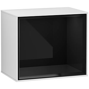Villeroy und Boch Finion Regalmodul F590PHMT 41,8x35,6x27cm, Ladestation, Regal Glossy Black, White matt lacquer