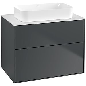Villeroy and Boch Finion Villeroy and Boch Finion F63100HG 80x60,3x50,1mm, Glass White Matt , Midnight Blue Matt Lacquer