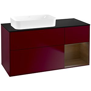 Villeroy and Boch Finion Villeroy and Boch Finion F692GNHB 120x60.3x50.1cm, shelf right Walnut veneer, Peony Matt
