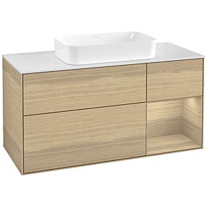 Villeroy and Boch Finion Villeroy and Boch Finion F711PCPC 120x60.3x50.1cm, shelf on the right Oak Veneer , Oak Veneer