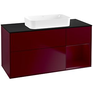 Villeroy and Boch Finion Villeroy and Boch Finion F712HBHB 120x60.3x50.1cm, shelf on the right Peony , Peony Matt