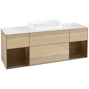 Villeroy and Boch Finion Villeroy and Boch Finion F741GNPC 160x60.3x50.1cm, shelves Walnut veneer, Oak Veneer