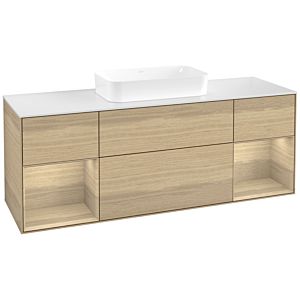 Villeroy et Boch Finion Villeroy et Boch F741PCPC 160x60.3x50.1cm, étagères Oak Veneer , Oak Veneer