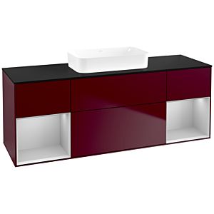 Villeroy and Boch Finion Villeroy and Boch Finion F742GJHB 160x60.3x50.1cm, shelves light gray matt lacquer, Peony Matt