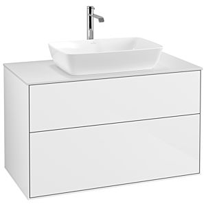 Villeroy and Boch Finion Villeroy and Boch Finion F76100GF 100x60.3cm, cover plate white matt, glossy white lacquer
