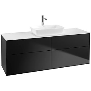 Villeroy and Boch Finion Villeroy and Boch Finion F85100PD 160x60.3cm, cover plate white matt, black matt lacquer
