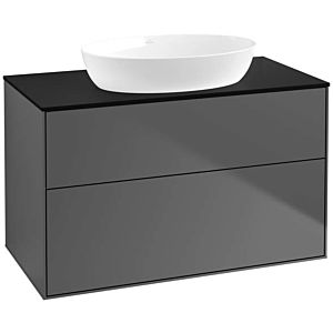 Villeroy and Boch Finion Villeroy and Boch Finion FA0200GK 100x60.3cm, cover plate black matt, anthracite matt