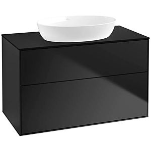 Villeroy and Boch Finion Villeroy and Boch Finion FA0200PD 100x60.3cm, cover plate black matt, black matt lacquer