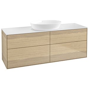 Villeroy and Boch Finion Villeroy and Boch Finion FA9100PC 160x60.3cm, cover plate white matt, Oak Veneer