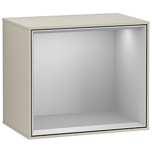 Villeroy und Boch Finion Regalmodul FD10GJHH 41,8x35,6x27cm, Regal Light Grey, Sand Matt Lacquer
