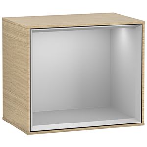Villeroy und Boch Finion Regalmodul FD10GJPC 41,8x35,6x27cm, Regal Light Grey, Oak Veneer