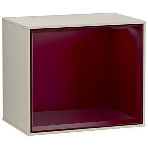 Villeroy and Boch Finion module FD10HBHH 41.8x35.6x27cm, shelf Peony Matt , Sand Matt Lacquer