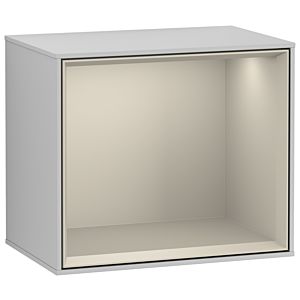 Villeroy und Boch Finion Regalmodul FD10HHGJ 41,8x35,6x27cm, Regal Sand Matt, Light grey matt