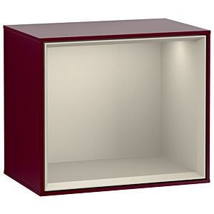 Villeroy und Boch Finion Regalmodul FD10HHHB 41,8x35,6x27cm, Regal Sand Matt, Peony Matt