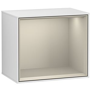 Villeroy und Boch Finion Regalmodul FD10HHMT 41,8x35,6x27cm, Regal Sand Matt, White matt lacquer
