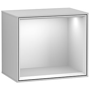Villeroy und Boch Finion Regalmodul FD10MTGJ 41,8x35,6x27cm, Regal White Matt, Light grey matt