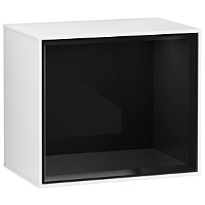 Villeroy und Boch Finion Regalmodul FD10PHGF 41,8x35,6x27cm, Regal Glossy Black, Glossy white lacquer