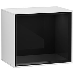 Villeroy und Boch Finion Regalmodul FD10PHMT 41,8x35,6x27cm, Regal Glossy Black, White matt lacquer