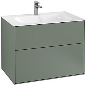 Villeroy and Boch Finion Villeroy and Boch Finion G01000GM 79.6x59.1x49.8cm, Olive Matt Lacquer , with wall lighting