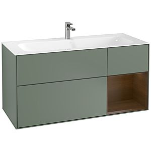 Villeroy and Boch Finion Villeroy and Boch Finion G070GNGM 119.6x59.1cm, Emotion, shelf right Walnut veneer, Olive Matt Lacquer