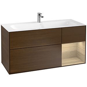 Villeroy and Boch Finion Villeroy and Boch Finion G070PCGN 119.6x59.1cm, Emotion, shelf on the right Oak Veneer , Walnut veneer