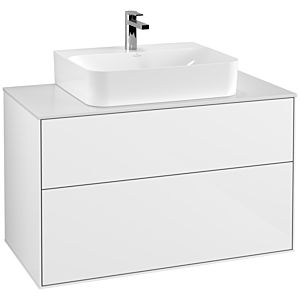 Villeroy & Boch Finion Unterschrank G10100GF 100x60,3x50,1cm, Glossy White Lacquer