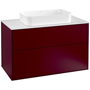 Villeroy and Boch Finion Villeroy and Boch Finion G23100HB 100x60.3cm, Emotion, cover plate matt white, Peony Matt