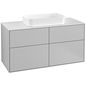 Villeroy and Boch Finion Villeroy and Boch Finion G26100GJ 120x60.3cm, Emotion, cover plate matt white, light gray matt