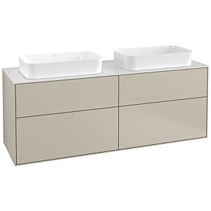 Villeroy and Boch Finion Villeroy and Boch Finion G31100HH 160x60.3cm, Emotion, cover plate matt white, Sand Matt Lacquer