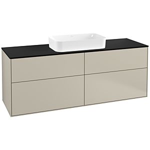 Villeroy and Boch Finion Villeroy and Boch Finion G32200HH 160x60.3cm, Emotion, cover plate black matt, Sand Matt Lacquer